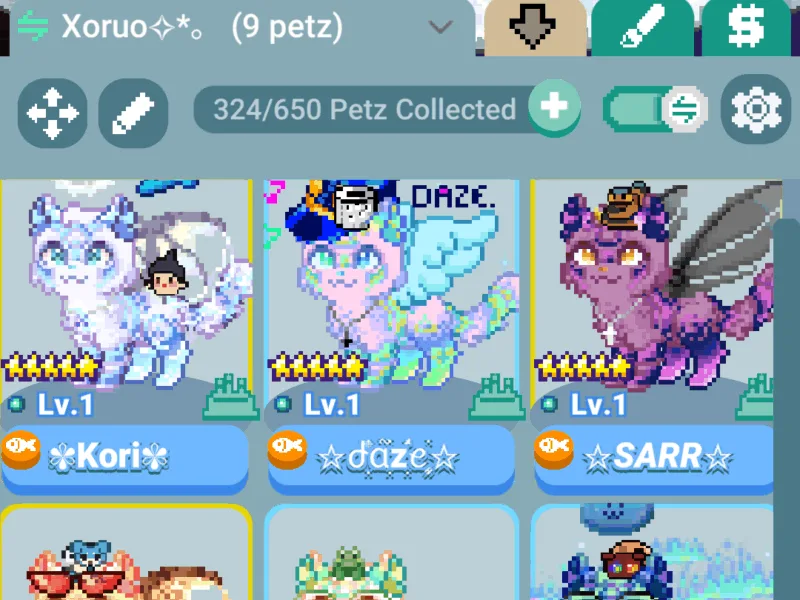 TRADING SUNNYKITS
