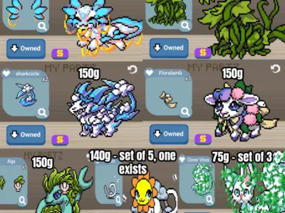 Sea lux sets in parts