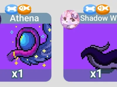 Athena LUX Tail and Shadow Fox LUX tail