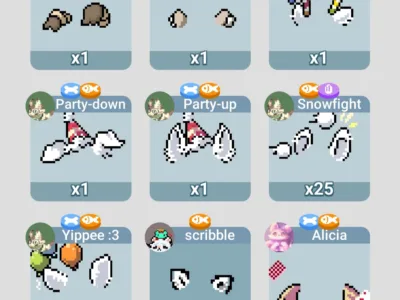 Selling parts for gems