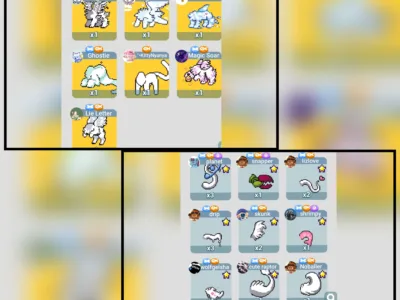 Selling all my parts for gems! (I got more it's just too many)