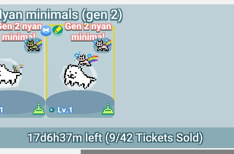 Gen2 nyan minimalz raffle