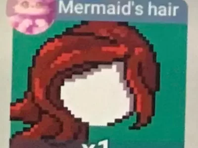 Selling mermaid’s hair!