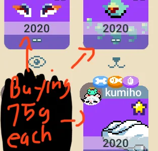 Buying Kumiho eyes/mouth/tail for 75g each
