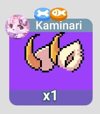 Kaminari ear (LUX) — for 30 Gems